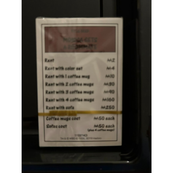 Monopoly Friends The TV Series Edition Board Game, Open Box not used, Complete - Picture 7 of 12